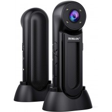 Camera video corporala Body Camera BOBLOV W2, 1080P, senzor 2 mpx Sony IMX307,  autonomie pana la 3h, nightvision, leduri IR