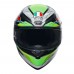 Casca Moto Full-Face AGV K1 S DUNDEE MATT LIME  RED, omologare E2206 marime L