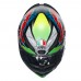 Casca Moto Full-Face AGV K1 S DUNDEE MATT LIME  RED, omologare E2206 marime L