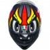 Casca Moto Full-Face AGV K3 E2206 BIRDY 2.0 GREY / YELLOW / RED, omologare E2206, ochelari de soare, marime L