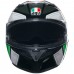 Casca Moto Full-Face AGV K3 E2206 WING BLACK / ITALY, omologare E2206, ochelari de soare, pinlock