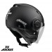 Casca Open face moto scuter Axxis Metro negru mat, M 57-58cm