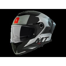 Casca moto integrala MT HELMETS THUNDER 4 SV EXEO MATT RED B5, include ochelari de soare, marime M