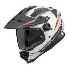 Casca moto Enduro / Adventure Scorpion ADF-9000 Air Feat Matt White-Black-Red marime L