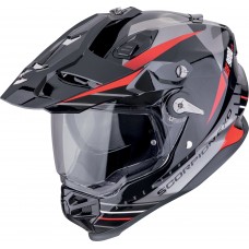 Casca moto Enduro / Adventure Scorpion ADF-9000 Air Feat Black-Silver-Red marime L