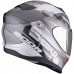 Casca moto integrala SCORPION EXO-520 EVO AIR COVER MATT SILVER  RED marime L