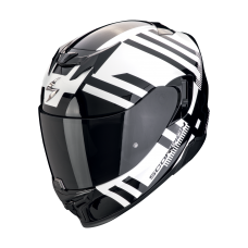 Casca moto integrala Scorpion EXO-520 Evo Air Banshee Pearl White / Black marime L
