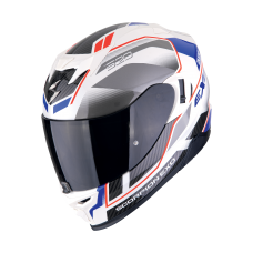 Casca moto integrala SCORPION EXO-520 EVO AIR Lena White-Blue marime L