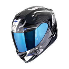 Casca moto integrala Scorpion EXO-520 EVO AIR Ranka Black/White/Blue marime M