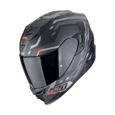 Casca moto integrala Scorpion EXO-520 EVO AIR Ranka Matt Black-Silver-Red marime L