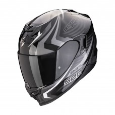 Casca moto SCORPION EXO-520 EVO AIR Terra Black-Silver-White marime L