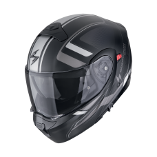 Casca moto Flip-up Scorpion Exo-930 Evo Ardens Matt Black-Silver, include pinlock si ochelari de soare marime L