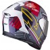 Casca moto integrala SCORPION EXO-R1 EVO AIR VICTORY RED BLUE YELLOW marime M