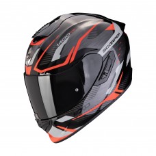 Casca moto SCORPION EXO-1400 EVO II AIR Luma Accord Grey/Red marime L