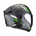 Casca moto SCORPION EXO-1400 EVO II Carbon AIR Mirage Black/Green include si viziera fumurie marime M