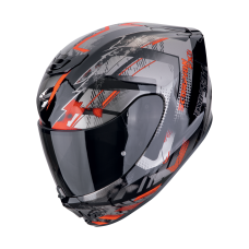 Casca moto integrala SCORPION EXO-391 Clutter Black-Red marime L