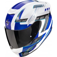 Casca moto SCORPION EXO-391 Captor White-Blue marime L