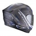 Casca moto integrala SCORPION EXO-391 HAUT MATT BLACK / SILVER / BLUE marime L