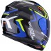 Casca moto integrala SCORPION EXO-491 SPIN BLACK / BLUE / NEON YELLOW marime M