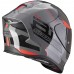 Casca moto integrala SCORPION EXO-R1 EVO AIR FINAL GREY / BLACK / RED, include si viziera fumurie marime L