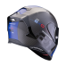 Casca moto integrala SCORPION EXO-R1 EVO CARBON AIR MG Matt Black-Blue, include si viziera fumurie, marimea M