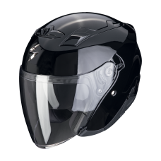 Casca open face/jet SCORPION EXO-230 Black, include ochelari de soare, marime L