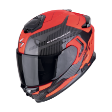 Casca moto integrala Scorpion EXO-GT SP Air Flex Black-Fluo red, include si viziera fumurie, marime L