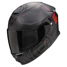 Casca moto integrala Scorpion EXO-GT SP Air Techlane Matt Black Green Red, include si viziera fumurie, marime L