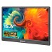 Monitor Portabil  Eyoyo Cotin D20 15.6”, FHD, HDR 1080P, USB C/ mini HDMI, difuzoare stereo, IPS