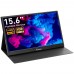 Monitor Portabil  Eyoyo Cotin D20 15.6”, FHD, HDR 1080P, USB C/ mini HDMI, difuzoare stereo, IPS