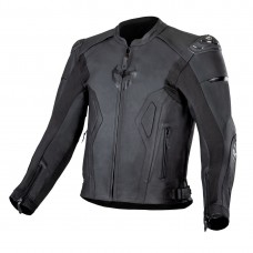 Geaca moto piele Armure Hamo AAA Black, incluse si mesada termica, marime L