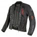 Geaca moto Waterproof Armure Milan Vented Black-Red, include mesada termica detasabila marime XL