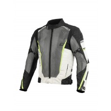 Geaca moto Seca Airflow II Gri barbati, include mesada ploaie, marime L