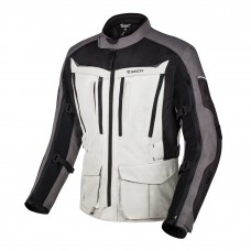 Geaca moto touring Seca Discovery grey, include mesada termica si mesada de ploaie marime L