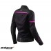 Geaca (jacheta) femei Racing vara Seventy model SD-JR30.2 Mojave culoare: negru/fuchsia (roz) marime M