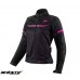 Geaca (jacheta) femei Racing vara Seventy model SD-JR30.2 Mojave culoare: negru/fuchsia (roz) marime M