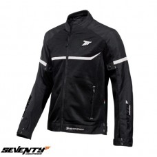 Geaca (jacheta) femei Racing vara Seventy model SD-JR30.2 Mojave culoare: negru/alb marime L