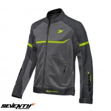 Geaca (jacheta) femei Racing vara Seventy model SD-JR30.2 Mojave culoare: gri/galben fluor marime L