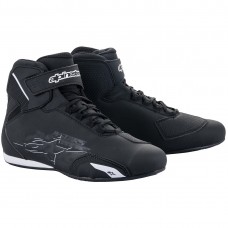 Ghete moto Alpinestars Sektor Black/White marime 40